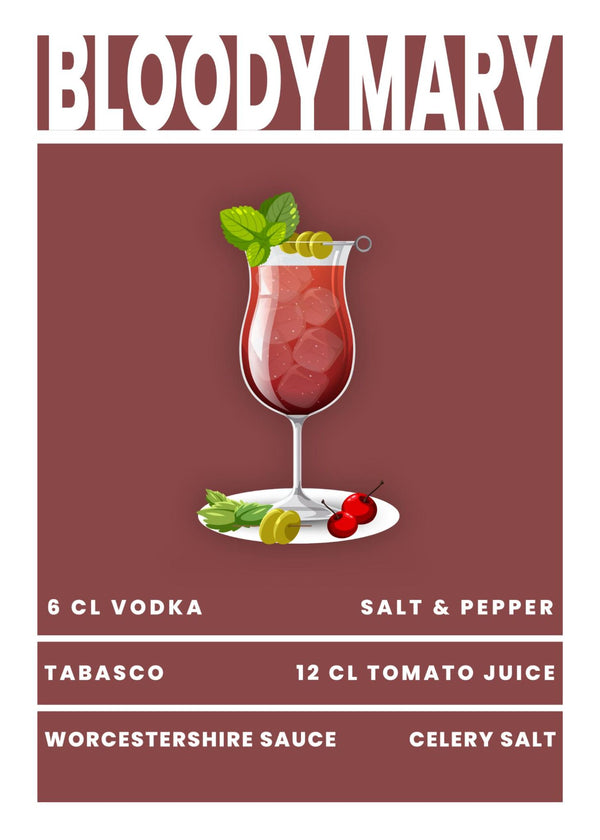 Getränke - Bloody Mary Poster