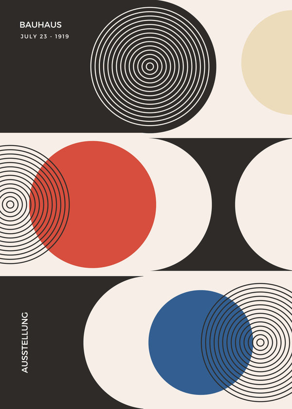 Bauhaus: Circular Harmony poster