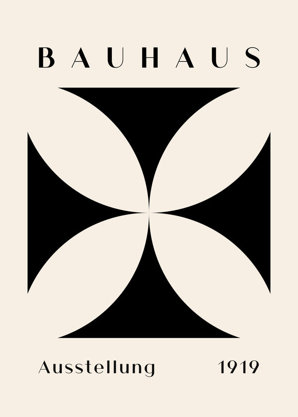 Bauhaus: Black Cross poster