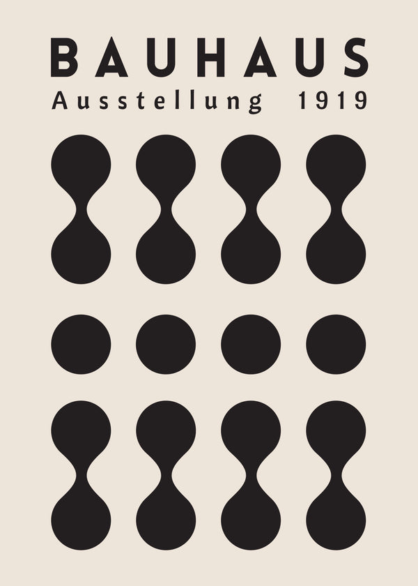 Bauhaus: Symmetric Rhythm poster