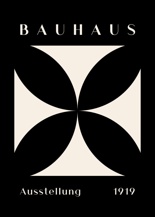 Bauhaus: Geometric Harmony poster