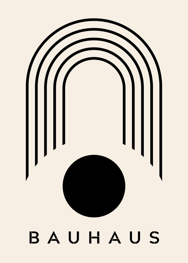 Bauhaus: Arc of Unity No.2 poster