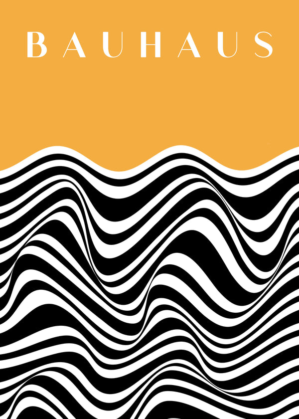 Bauhaus: Dynamic Waves poster