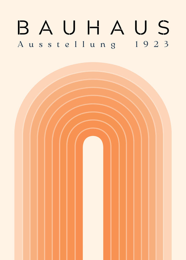 Bauhaus: Golden Arch poster