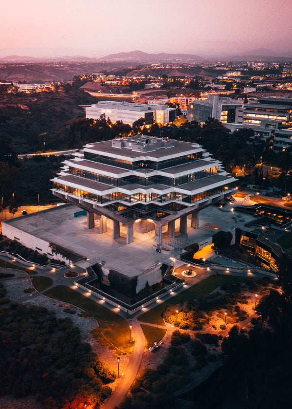 San Diego - Geisel Bibliothek Poster