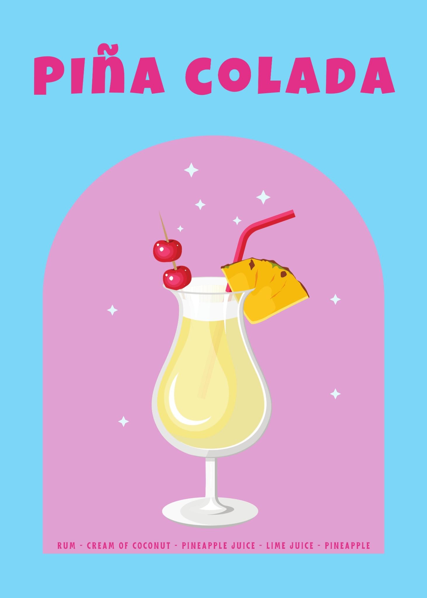 Piña Colada Paradise Poster – Project Art