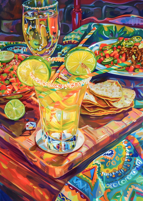 Fiesta Margarita Poster