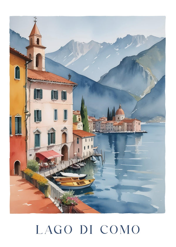 Lago Di Como Poster