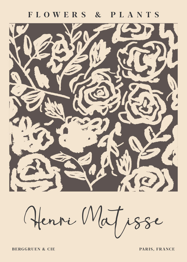 Matisse: Flowers & Plants Poster