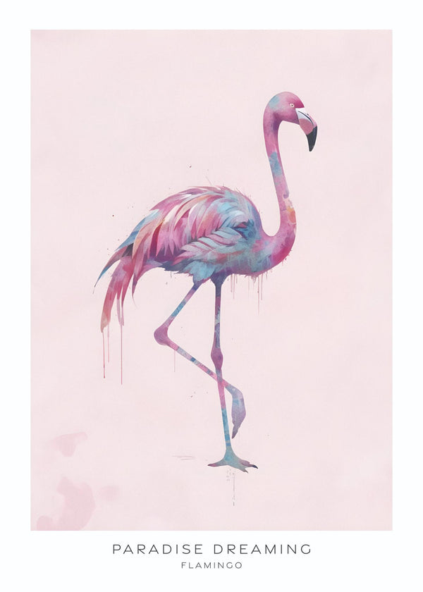 Paradise Dreaming No.1: Flamingo Poster