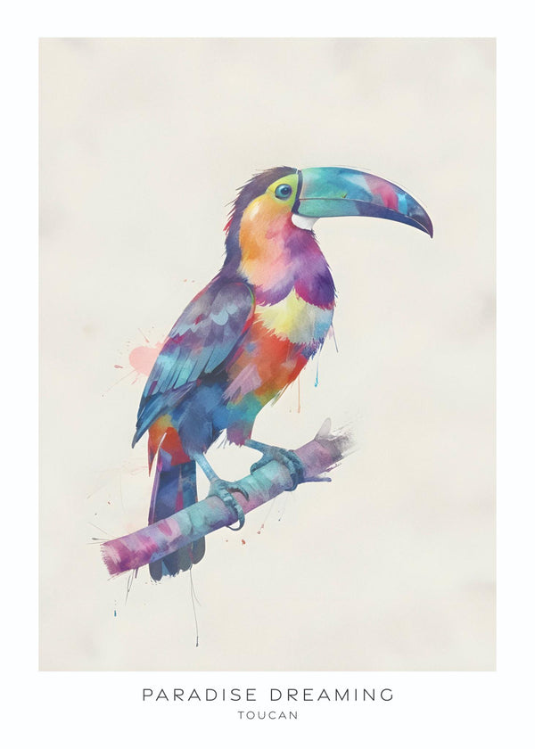 Paradise Dreaming No.3: Toucan Poster