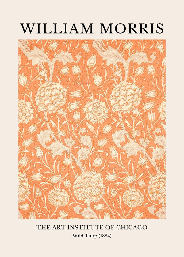 William Morris: Wilder Tulpenposter