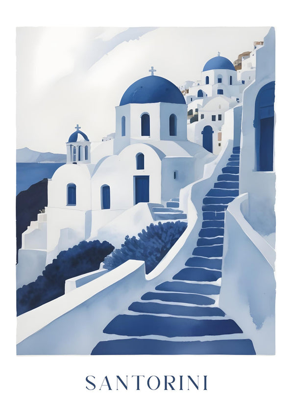 Santorini-Poster