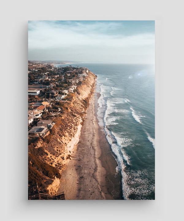 Kalifornien - Moon Light Beach Poster