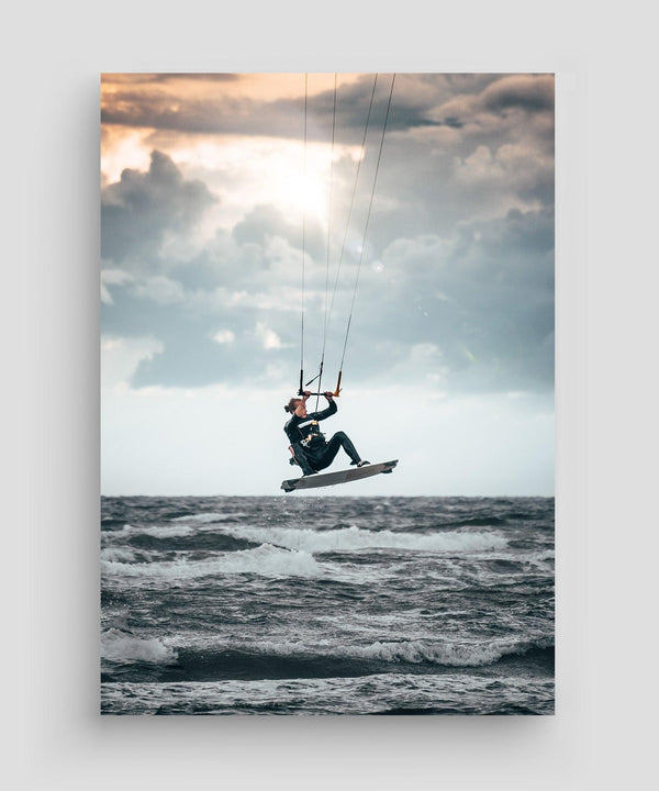Halmstad - Kitesurfing Poster - Project Art