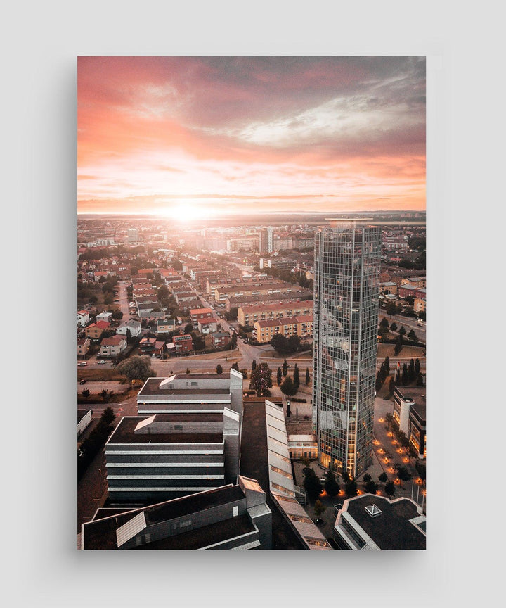 Halmstad - Trade Center Poster - Project Art